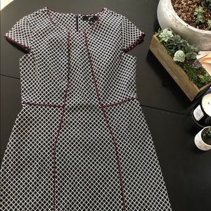 Beautifully cut cap sleeve dress